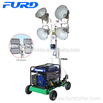 Walk Behind Diesel Generator Outdoor Mobile Lighting Tower (FZM-1000A)